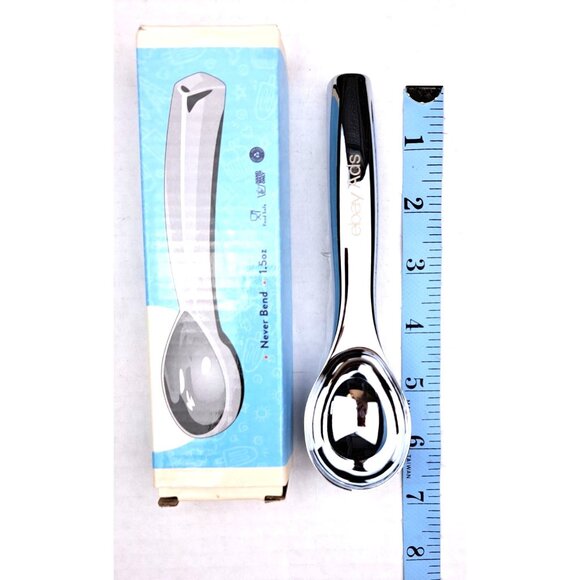 eBay Ads Ice Cream Scoop Stainless Steel With Rubber Grip Swag Promo Etched New - Picture 6 of 6
